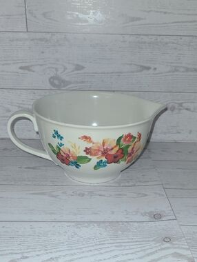 The Pioneer Woman Melamine 2-cup Measuring Cup Mini Batter Bowl Vintage Floral